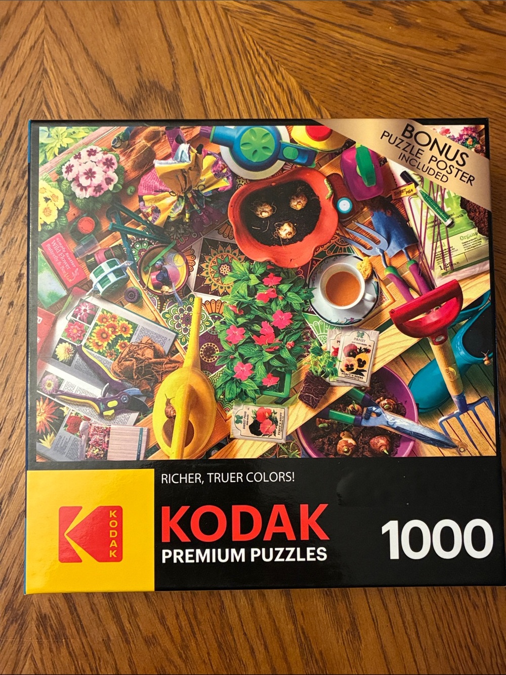 Kodak “Inside the Garden Shed” Jigsaw Puzzle - Missing 1 Piece